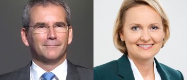 Dr. Hartwig Löger und Mag. Liane Hirner